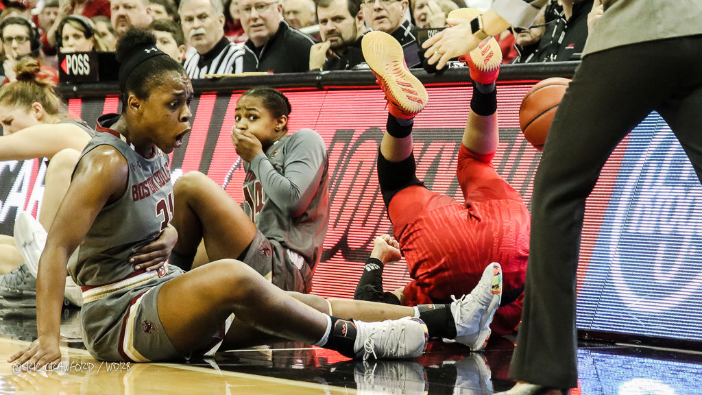 Sideline collision reaction